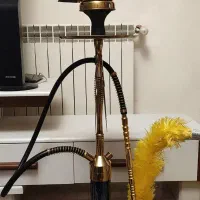 قلیان کرنو طلایی اصلی معاوضه با حاج اوغلی