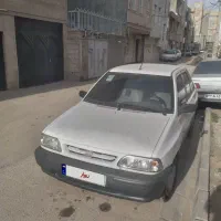 پراید ۹۳ بی رنگ بی ضربه کم کار