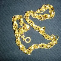 ته گردنی 18 عیار طلا