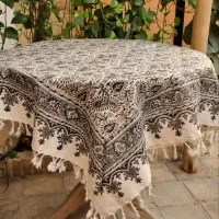 سفره قلمکار|پرده، رانر، رومیزی|کاشان, بازار کاشان|دیوار