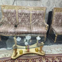 یک دست مبل راحتی چستر و سلطنتی.با میز عسلی|مبلمان خانگی و میز عسلی|مشهد, هفده شهریور|دیوار