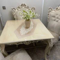 میز نهار خوری 4نفر سلطنتی چوب راش|میز و صندلی غذاخوری|فردیس, نسترن غربی|دیوار