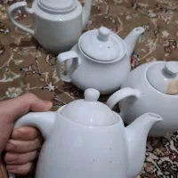 قوری و نعلبکی خام