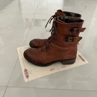 نیم بوت چرم ترک سایز ۳۸