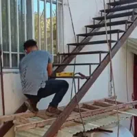 جوشکاری و ساخت کلبه سوئیسی،انگلیسی،اسکاتلندی