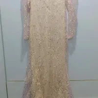 فروش لباس مجلسی مدل ماهی سایز۳۸تا۴۰ کامل سنگدوزی
