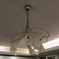 لوستر صدفی طرح گل