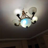 لوستر ۵ شاخه|لوستر و چراغ آویز|اصفهان, خانه اصفهان|دیوار