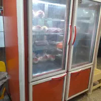 یخچال ایستاده چهاردرب ویترینی