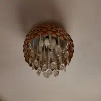 لوستر|لوستر و چراغ آویز|تاکستان, |دیوار