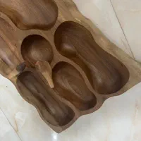 اردو خوری چوب گردو سنگین نو|ظروف سرو و پذیرایی|کرج, عظیمیه|دیوار