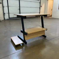 میز کامپیوتر چوبی نو آکبند|میز تحریر و کامپیوتر|کهریزک, |دیوار