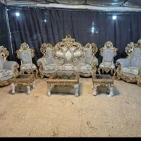 مبلمان زرین / مبل استیل /مبل راحتی / قیمت استثنایی|مبلمان خانگی و میز عسلی|فریدونشهر, |دیوار