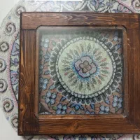 قاب عکس چوبی