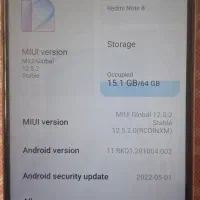 گوشی شیاومی نوت ۸ در حد نو