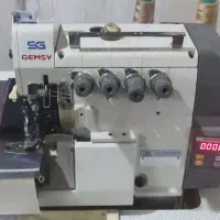 چرخ خیاطی صنعتی زیگزال دینام سرخود 4نخ