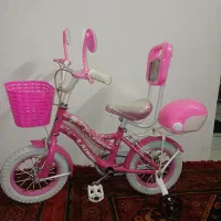 دوچرخه سایز۱۲ دخترانه درحد نونو
