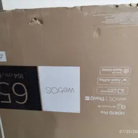 کارتن  تلویزیون ۶۵ اینچ LG  بهمراه بوژ کامل