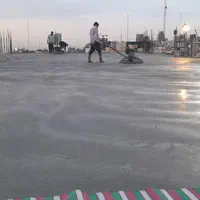 بتن ریزی کف با دوربین تراز لیزری|خدمات پیشه و مهارت|رباطکریم, رباطکریم|دیوار