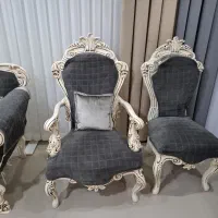 مبل و میزناهارخوری سلطنتی، بسیار تمیز|مبلمان خانگی و میز عسلی|اسفراین, |دیوار