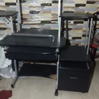 میزکامپیوتر فلز و چوب
