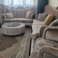مبل ۷ نفره همراه میز جلو مبلی