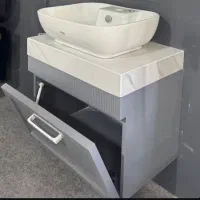 روشویی کابینتی سرامیکی طوسی۶۰×۴۰|مصالح و تجهیزات ساختمان|قزوین, |دیوار