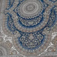 فرش ماشینی جفت ۶ متری قیطران ۱۵۰۰ شانه شسته شده