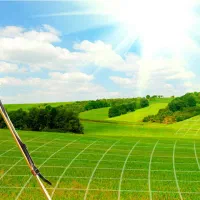 زمین باغ شهری۵۰۰ متری در قلات (باغ از پس)