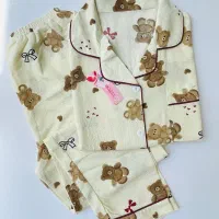 ست دوتیکه راحتی موسلین