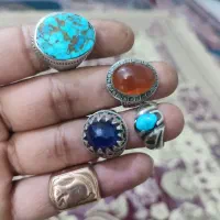 انگشتر نقره و عطیقه