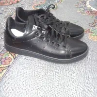 کتونی چرم مشکی دخترونه|کیف، کفش، کمربند|سنگر, |دیوار