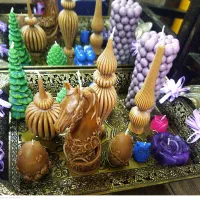 شمع های خانگی|صنایع دستی و سایر لوازم تزئینی|اصفهان, لاله|دیوار