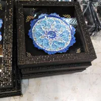 قاب بشقاب میناکاری و الماس تراش(عمده،تک)|صنایع دستی و سایر لوازم تزئینی|تهران, جنت‌آباد مرکزی|دیوار