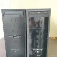 ۲ عدد کیس ۲هسته رم ۴ ddr3هارد ۱۶۰ گرافیک ۵۱۲