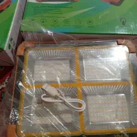 پنل ال ای دی خورشیدی هم لامپ ال ای دی هم پاور بانک