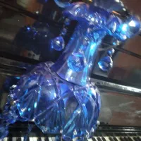 لوستر کریستالی باکارات رنگ آبی درباری نونو|لوستر و چراغ آویز|نصر آباد, |دیوار