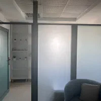 پارتیشن MDF شیشه‌ای نو، ۷.۵ متر