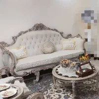 مبلمان استیل ۷نفره و ناهارخوری۶نفره