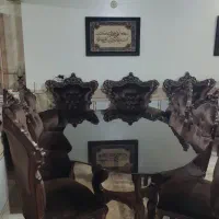 میز ناهار خوری 6نفره|میز و صندلی غذاخوری|شاهینشهر, گزبرخوار|دیوار