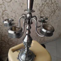 یک جفت شمعدون ست ظروف وارمری