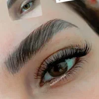 کاشت مژه. ولیفت لمینت مژه وابرو .اکستنشن مژه