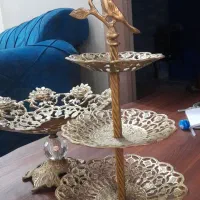 ظروف پذیرایی برنجی