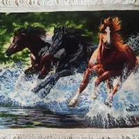 تابلو فرش دستباف نو