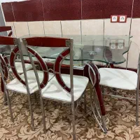 میز و صندلی ۶ نفره در حد نوع