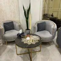 مبل چستر 8نفره با جلو مبلی سنگی قیمت 35|مبلمان خانگی و میز عسلی|کاشمر, |دیوار