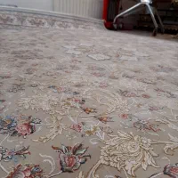 یک جفت فرش ۹متری نو ملل برجسته۱۲۰۰ شانه ۳۶۰۰ تراکم|فرش|تهران, دریاچه شهدای خلیج فارس|دیوار