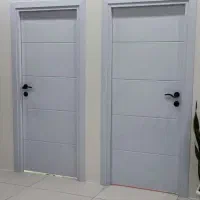 نصاب درب اطاق سرویس چوبی حرفوی ونصاب روکوب