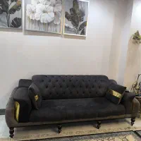 مبل چستر و میز ناهارخوری