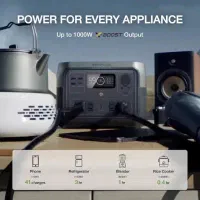 پاور استیشن*پنل خورشیدی*آمریکای*ecoflow River 2max